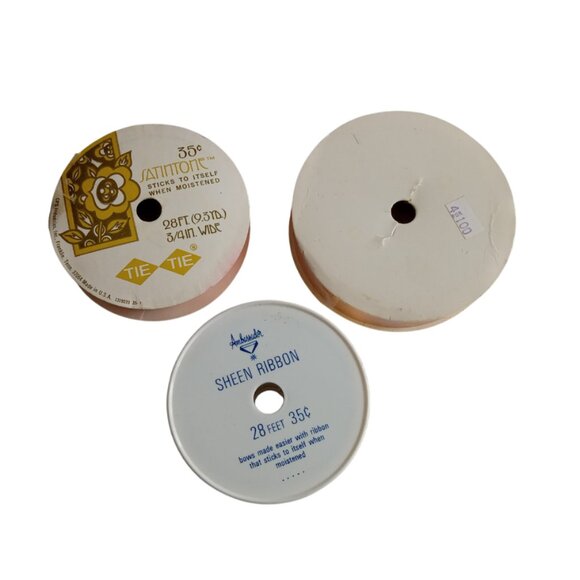 🎯 10 for $10 / 3 Rolls of Vintage Ribbon - Picture 8 of 8